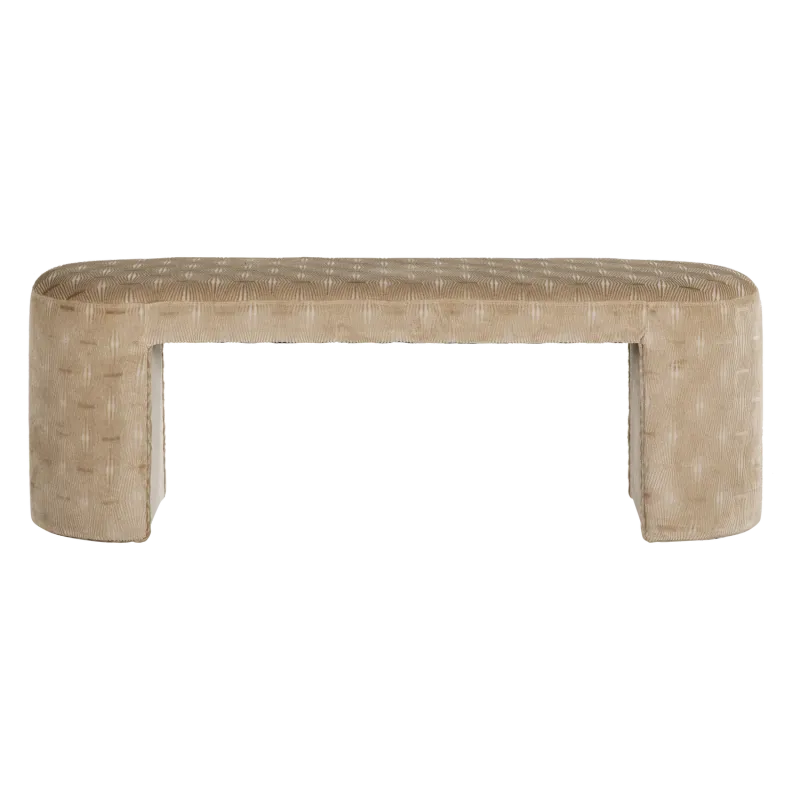 Klädd Bänk Jacob 130 cm - Natur — WOOOD