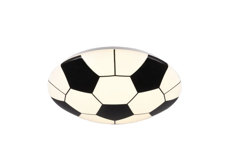 Kloppi LED Plafond svart/ vit - Svart/Vit — Trio Lighting