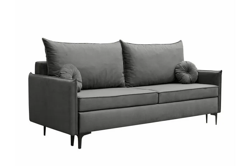 Knocklong 2-sits Bäddsoffa Dark grey (Art.nr 3021378)