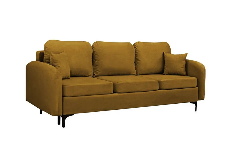 Knocklong 2-sits Bäddsoffa Yellow-Green