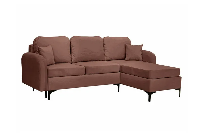 Knocklong 3-sits Hörnbäddsoffa Brown (Art.nr 3024477)