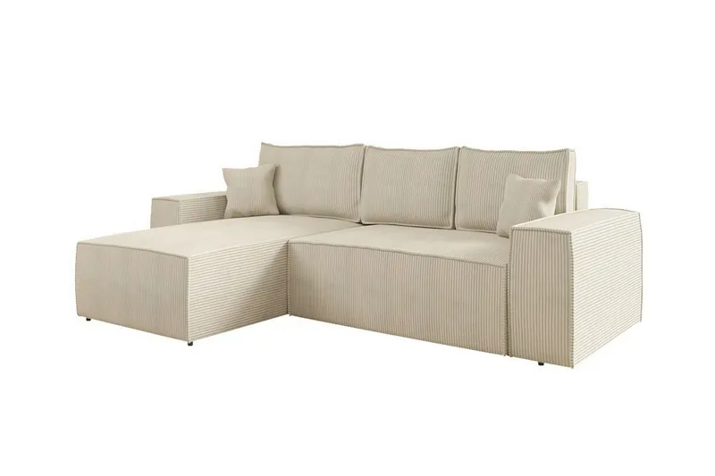 Knocklong 3-sits Hörnbäddsoffa - Cream (Art.nr 3028592) — Cream
