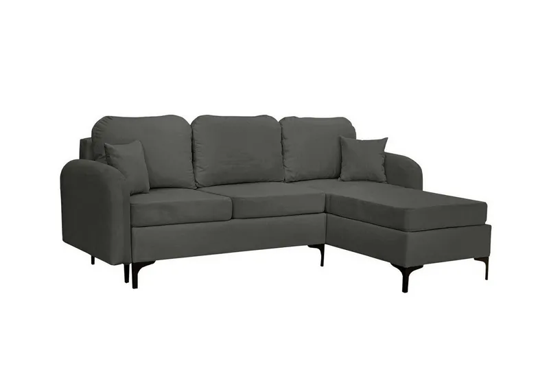 Knocklong 3-sits Hörnbäddsoffa Dark grey (Art.nr 3024471)
