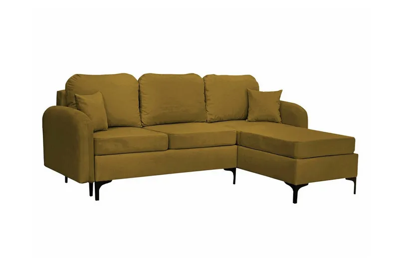 Knocklong 3-sits Hörnbäddsoffa Yellow-Green