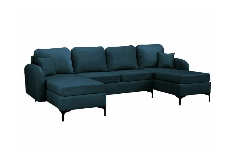 Knocklong 4-sits Hörnbäddsoffa Dark blue