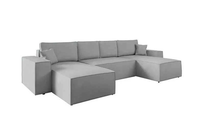 Knocklong 4-sits Hörnbäddsoffa - Grå (Art.nr 3028624) — Grå