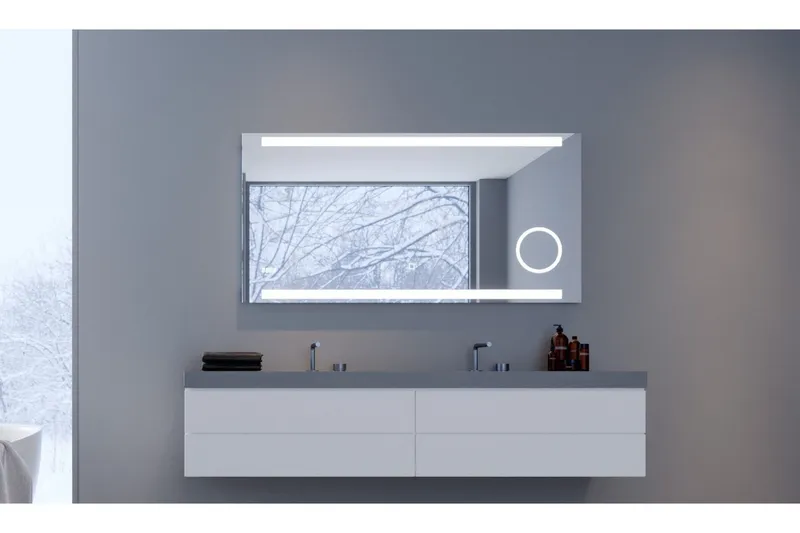Kolerud Badrumsspegel 60 cm LED-belysning