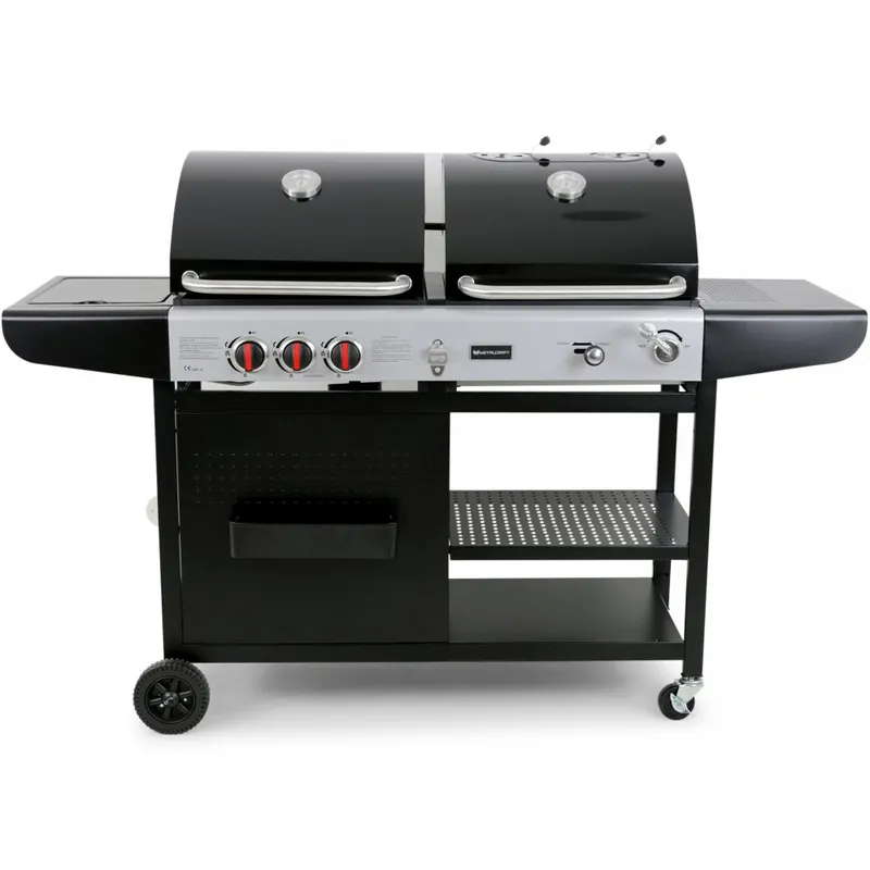 Kombinerad kol- och gasolgrill | Aurora — Metalcraft