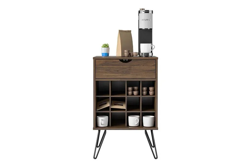 Konsolbord Concord Valnöt - Valnöt — Loft24