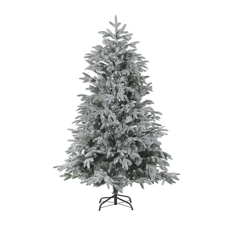 Konstgjord Snöig Julgran Bassie - 130x130x180 cm — 130x130x180 cm