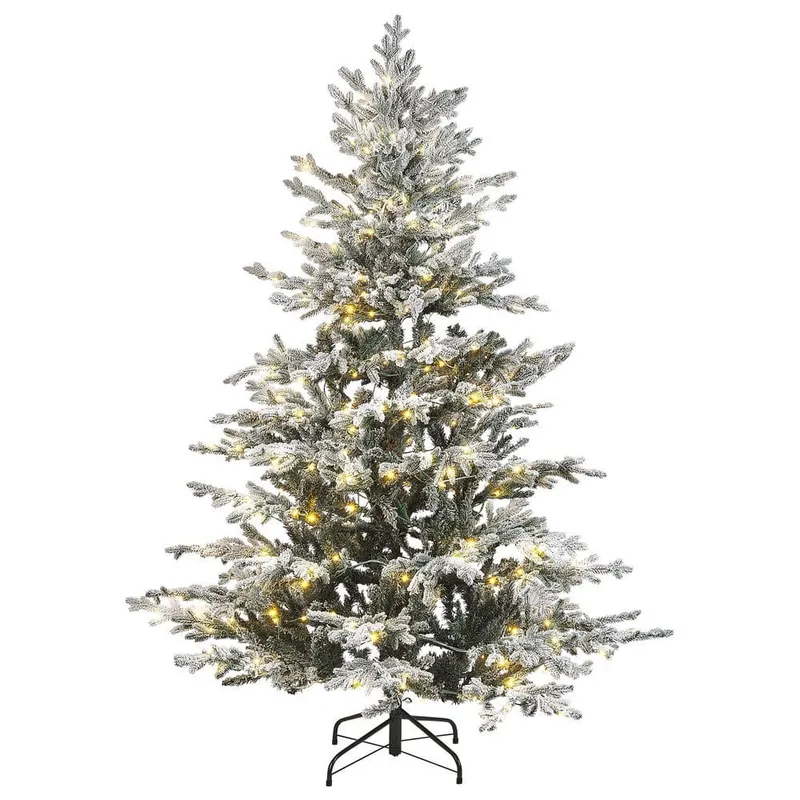 Konstgjord Snöig Julgran Brisco - 131x115x180 cm — 131x115x180 cm