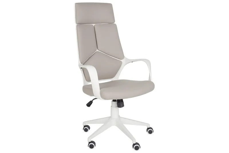 Kontorsstol Delight Taupe/vit - Taupe/vit — Taupe/vit