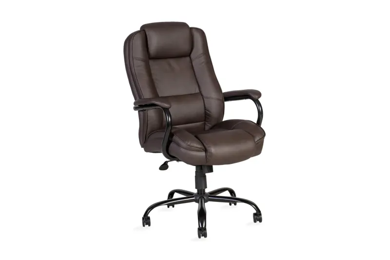Kontorstol Elegant xxl 795x82xh113-1205 cm Brun