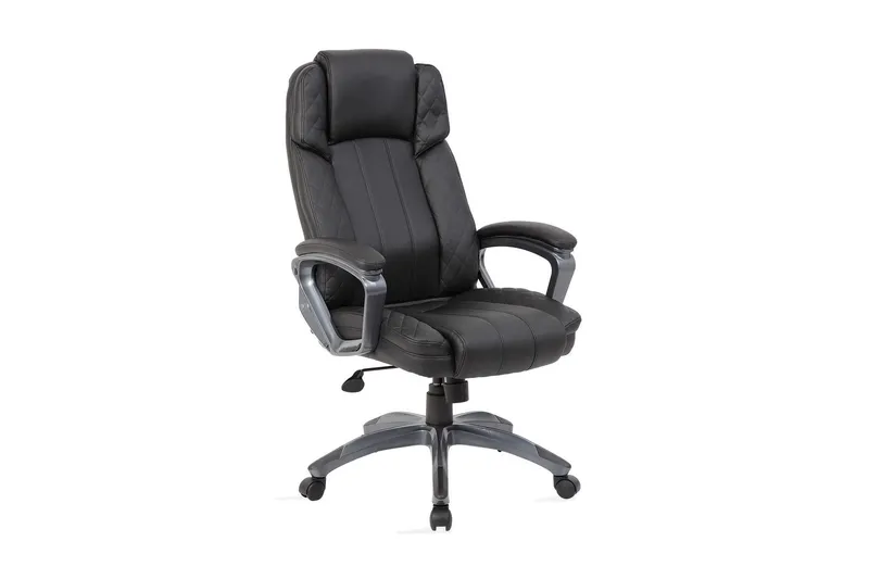 Kontorstol HÅRD 66x755xH116-1235cm färg: svart