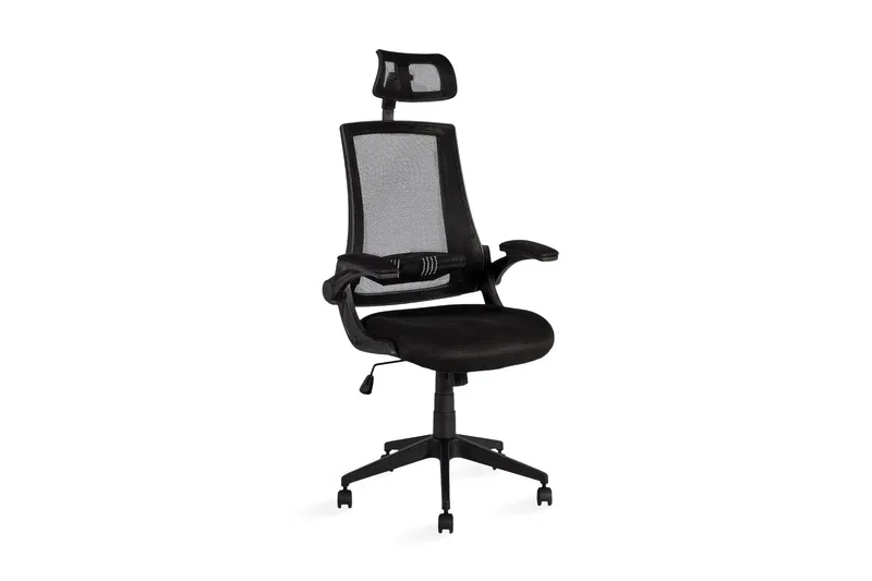 Kontorstol NOVARA 66x705xH1175-1275cm svart - Svart — Svart