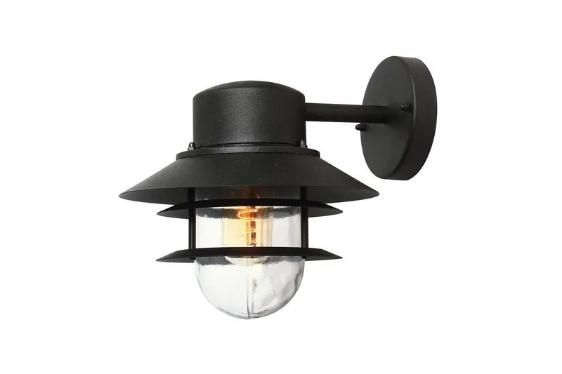 Köpenhamn Elstead Lighting Vägglampa utomhus - Black — Black