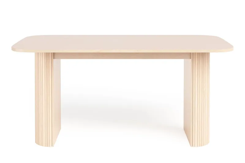 Kopparbo Matbord 160 cm - Ljust vitlaserat ekträ — Bark