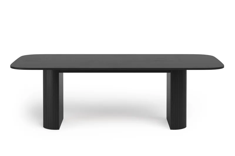 Kopparbo Matbord 240 cm - Svart trä — Bark
