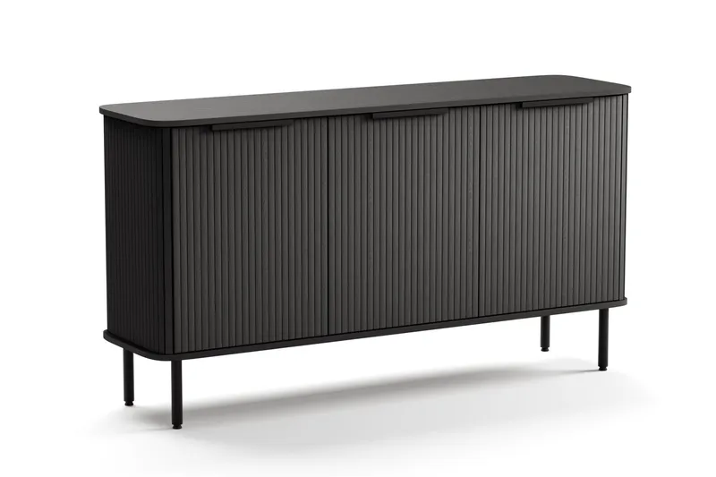Kopparbo Sideboard Svart - Svart trä — Bark