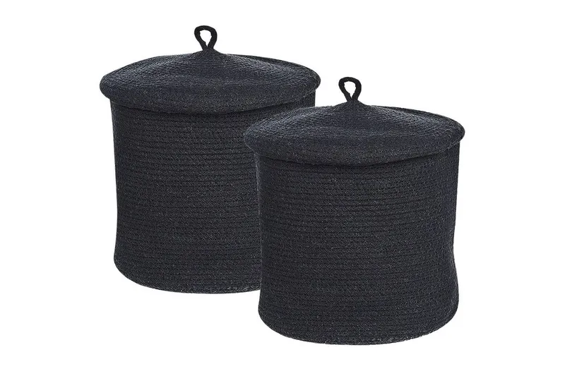 Korg Silopi set om 2 Svart - Svart — Svart