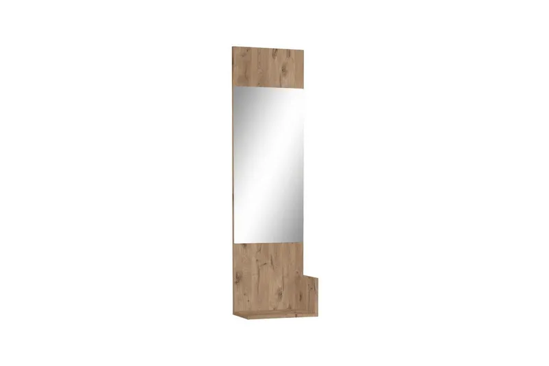 Kosmo Vägghängd Spegel Rectangulär 32x114 cm - Grå — Loft24