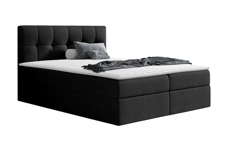 Kramvik Kontinentalsäng 160x200 - Svart — Svart