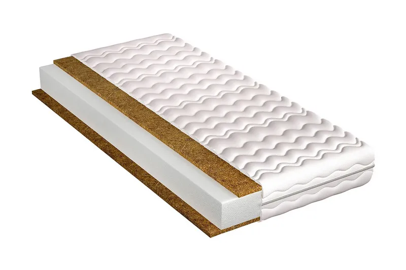 Kronos Madrass 200x90x15 cm - Vit — Bedly