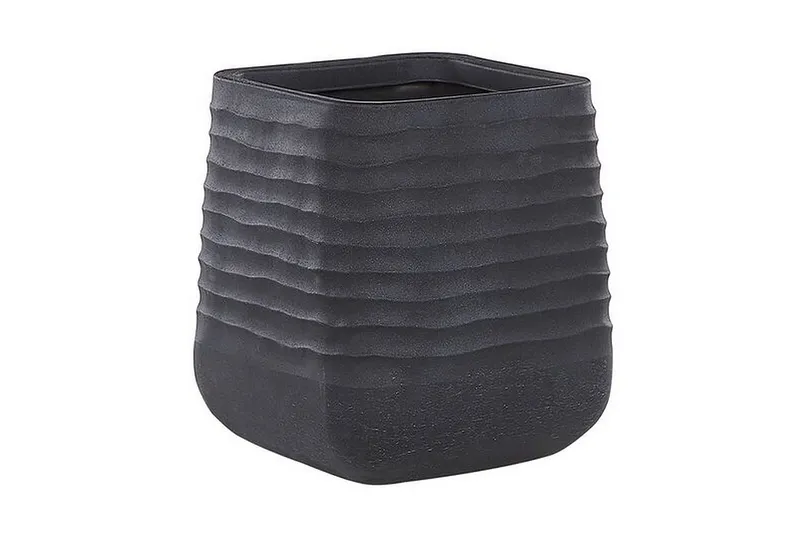 Kruka 50 x 50 x 49 cm svart PARIKIA - Svart — Svart