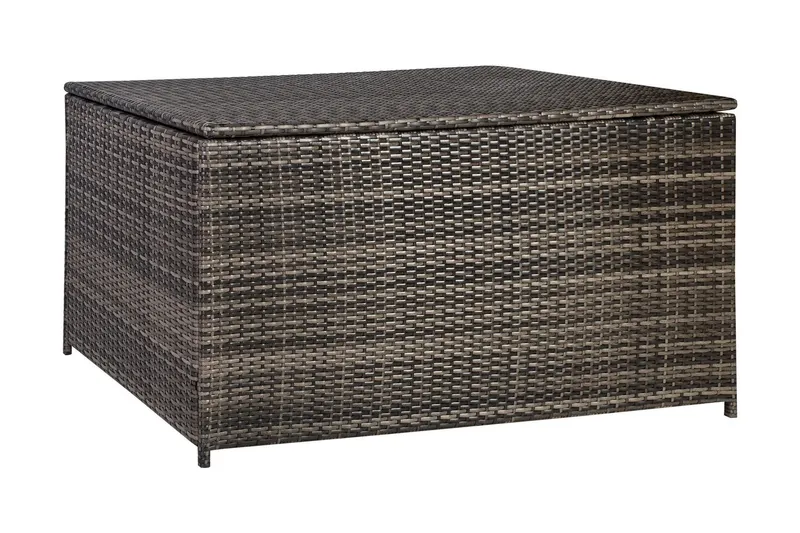 Kuddbox WICKER 140x80x65cm - Mörkbrun — Mörkbrun