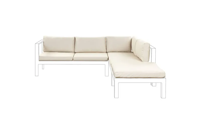 Kuddfodral Messina Beige - Beige — Beige