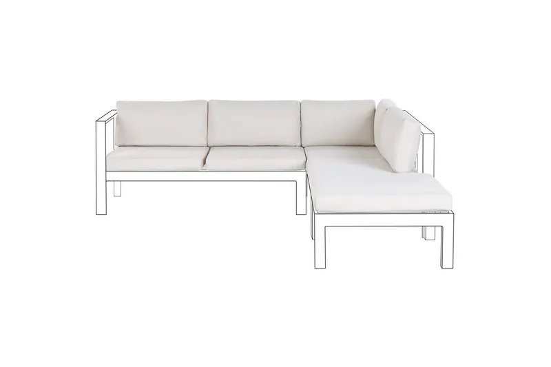 Kuddfodral Messina Vit - Vit — Vit