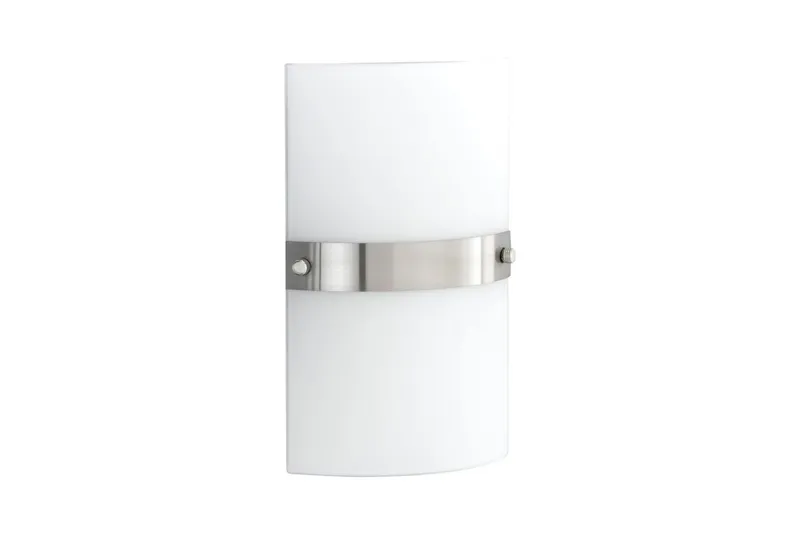 Kvadrat Vägglampa Kvadrat - Vit/Ljusgrå — Vit/Ljusgrå
