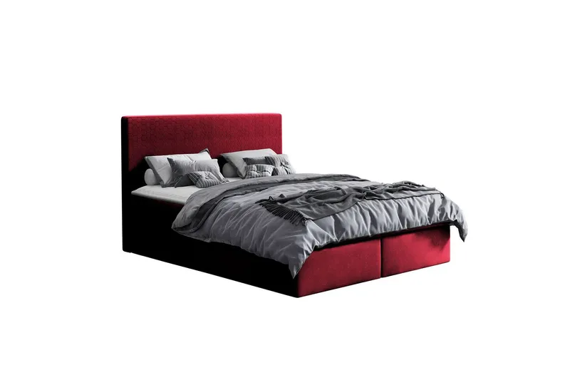 Laargard / Cosmo Sängpaket Kontinentalsäng 160x200 cm - Röd — Röd