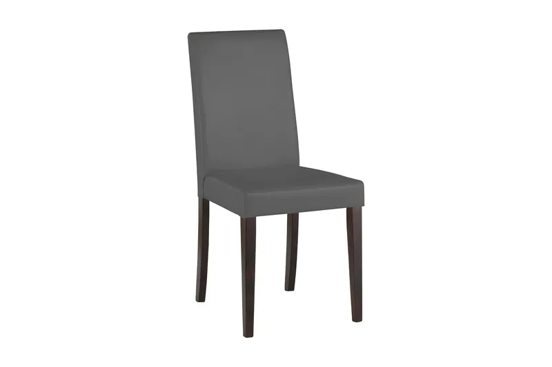 Laban Matstol Konstläder 2-pack - Mörkgrå — Loft24