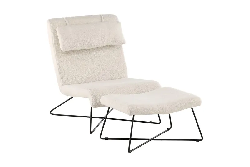 Laconia Fåtölj - Vit — Venture Home