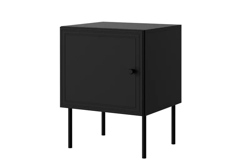 Laholm Sängbord 45 cm - Svart — Svart