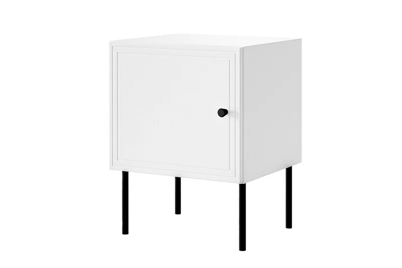 Laholm Sängbord 45 cm - Vit — Vit