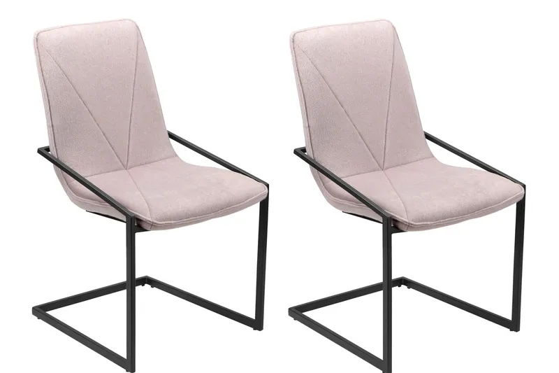 Lamallola Matstol - Silver/Svart — Silver/Svart