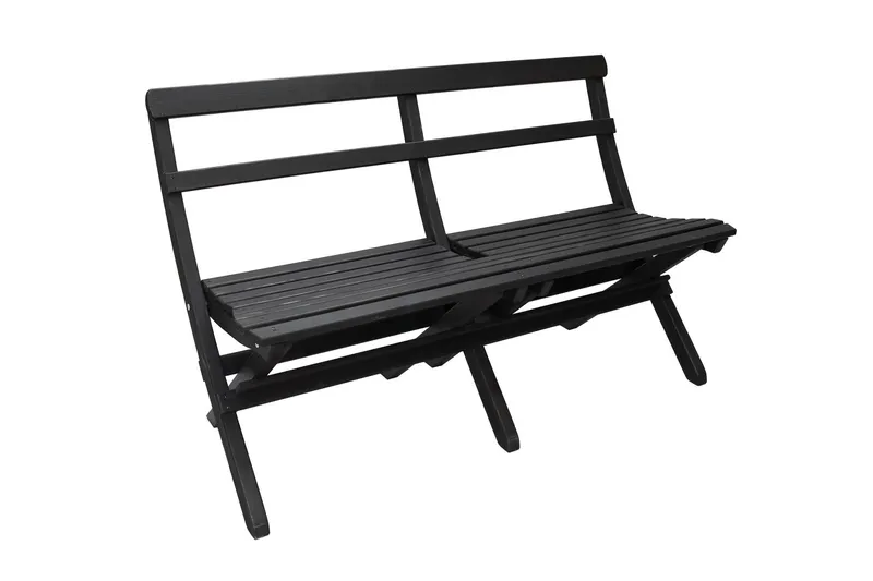 Larios Utebänk 130 cm - Svart — Svart