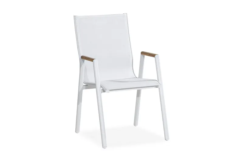 Las Vegas Karmstol Utomhus - Vit/beige — deNoord