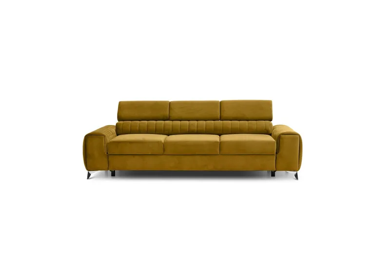 Laurece Bäddsoffa 3-sits - Gul — Gul