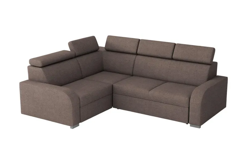 Lavona Bäddhörnsoffa Vändbar - Brun — Brun