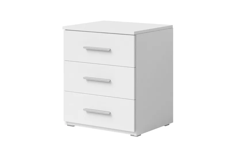 Lecia Sängbord 46 cm - Vit — Vit