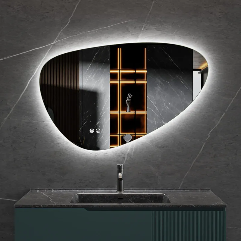 LED-spegel med Anti-fog funktion \| dimbart ljus \| 120x75 cm \| Lyfco