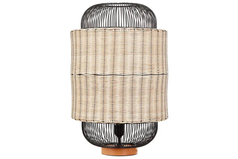 Leftyr Bordslampa 55 cm E27 - Svart/Natur — Svart/Natur