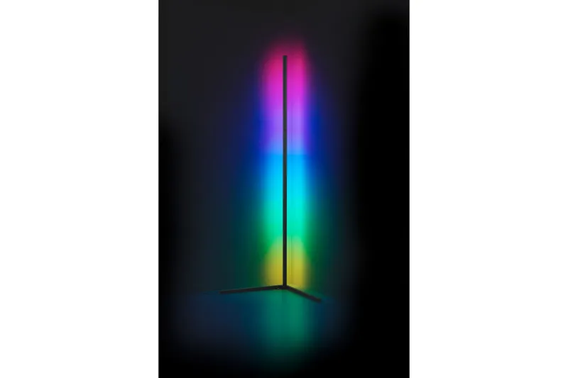 Level LED Golvlampa svart RGB - Svart — Trio Lighting