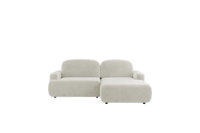 Lifeina Bäddsoffa m. Divan 2-sits - Beige/Vit (Art.nr 3100390) — Beige/Vit