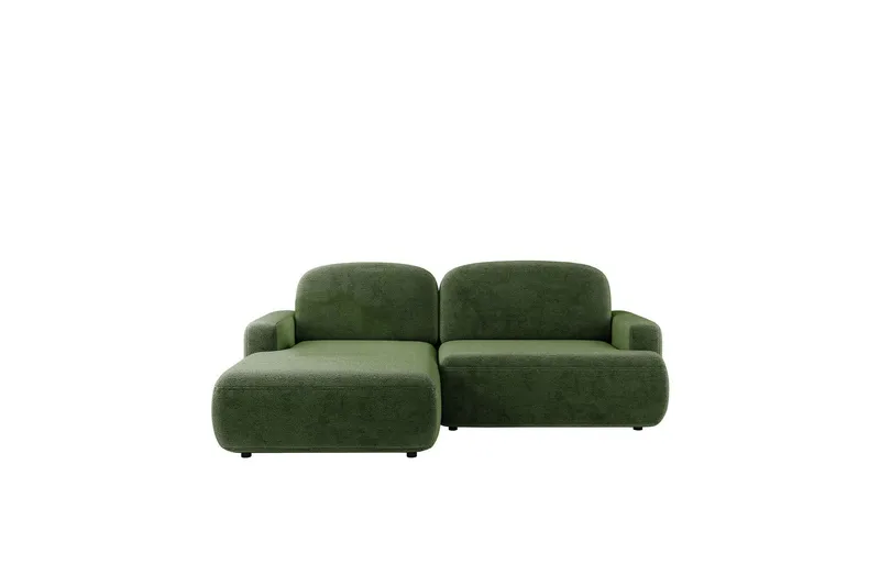 Lifeina Bäddsoffa m. Divan 2-sits - Grön (Art.nr 3100393) — Grön