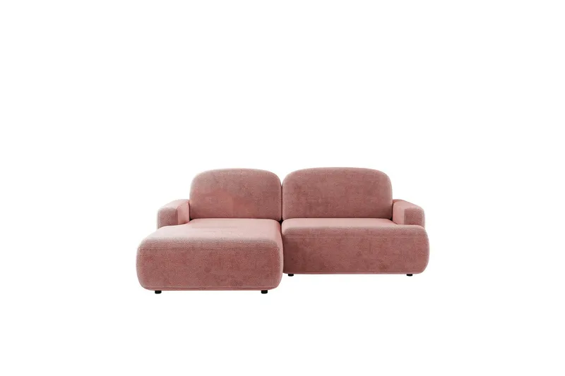 Lifeina Bäddsoffa m. Divan 2-sits - Rosa (Art.nr 3100387) — Rosa