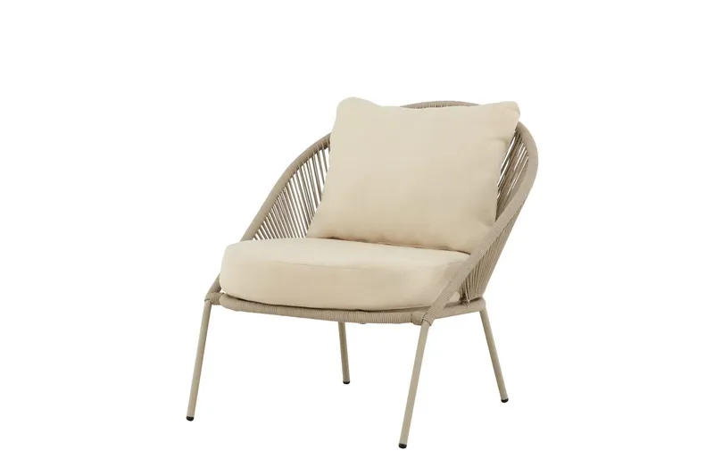 Lindos Utefåtölj - Beige — Venture Home